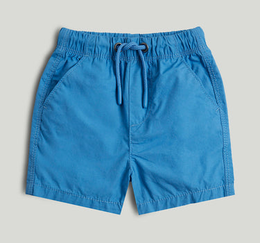 Mothercare Blue Poplin Shorts