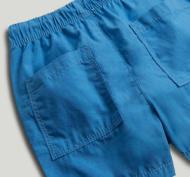 Mothercare Blue Poplin Shorts