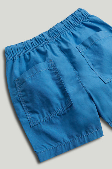 Mothercare Blue Poplin Shorts