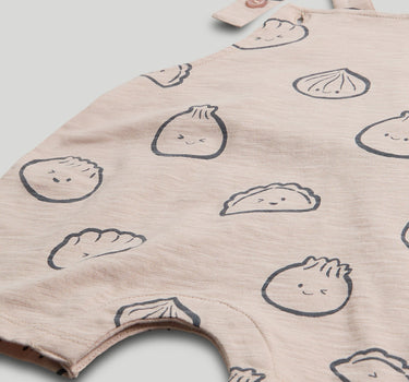 Mothercare Pasta Bibshorts and Bodysuit Outfit