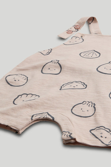 Mothercare Pasta Bibshorts and Bodysuit Outfit