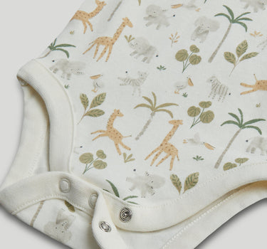 Mothercare Safari Bibshorts, Bodysuit and Socks Outfit