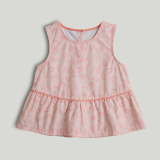 Mothercare Pink Peplum Top