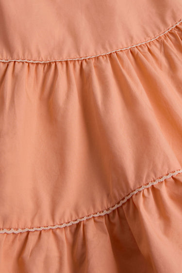 Mothercare Peach Tiered Dress