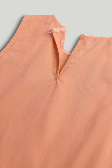 Mothercare Peach Tiered Dress