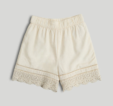 Mothercare Cream Crochet Shorts