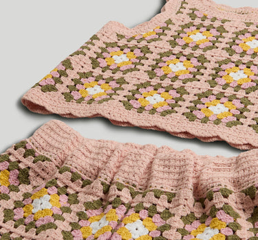 Mothercare Crochet Top and Shorts Outfit