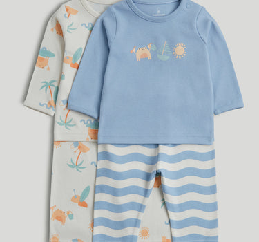 Mothercare 2 Pack Beach Pyjamas