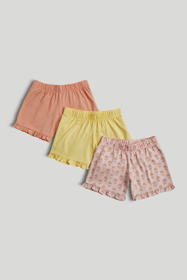 Mothercare 3 Pack Jersey Shorts