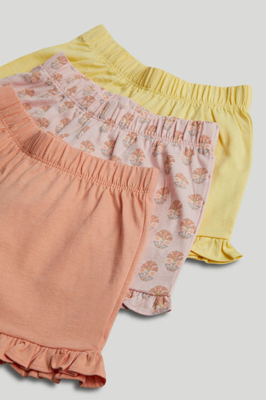 Mothercare 3 Pack Jersey Shorts