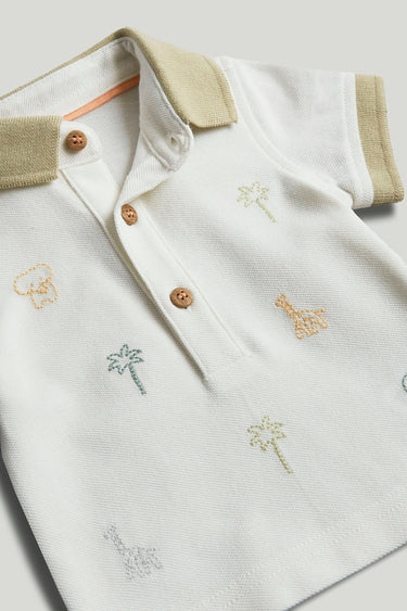 Mothercare Polo Shirt, Shorts and Socks Outfit