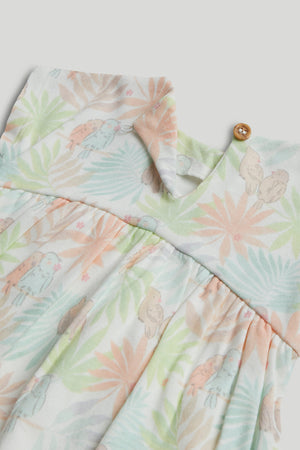 Mothercare Tropical Romper Dress