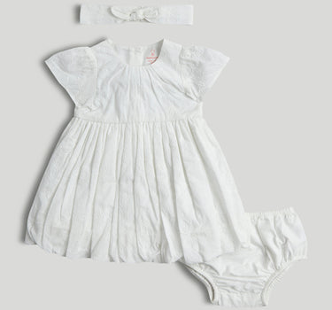 Mothercare White Puffball Dress Outfit