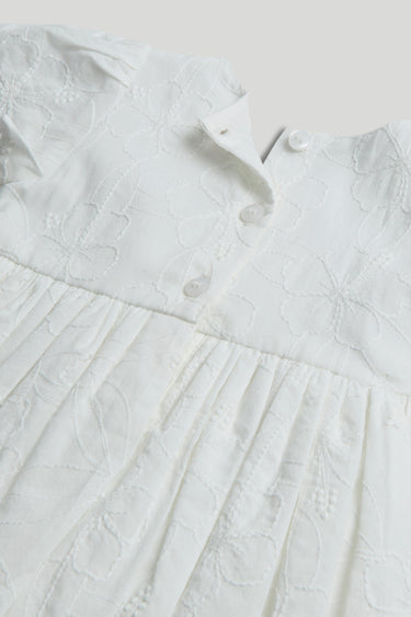 Mothercare White Puffball Dress Outfit