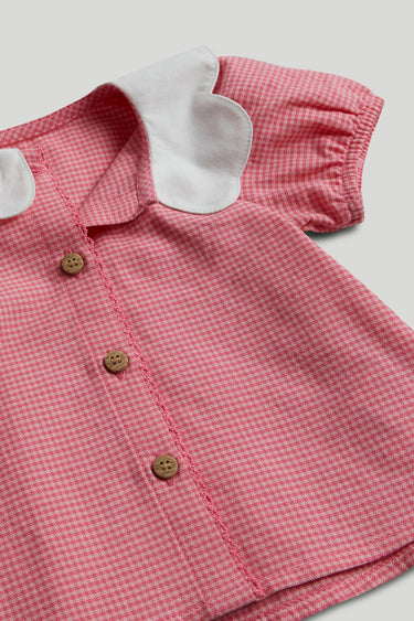 Mothercare Pink Blouse and Trousers Outfit