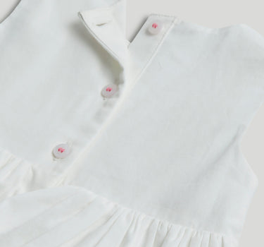 Mothercare White Dress, Knickers and Hat Outfit