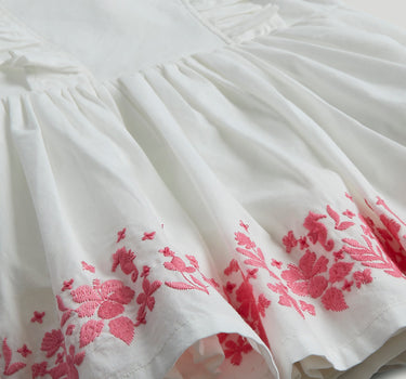 Mothercare White Dress, Knickers and Hat Outfit