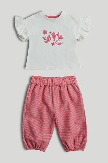Mothercare T-Shirt and Trousers Outfit