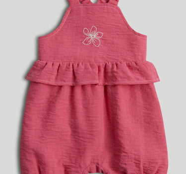 Mothercare Pink Flower Romper