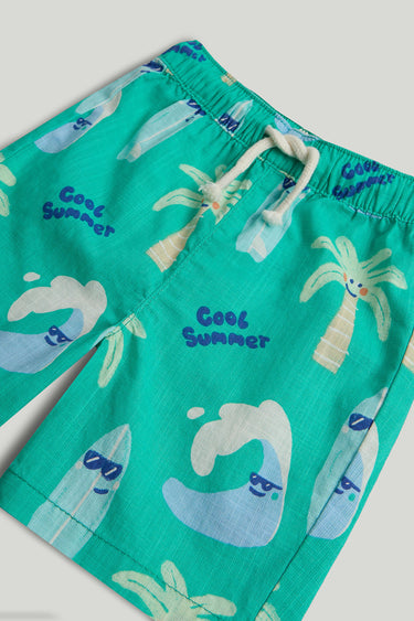Mothercare Beach Shirt and Shorts Outfit