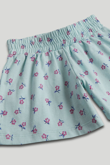 Mothercare Floral T-Shirt and Shorts Outfit