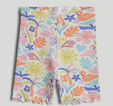 Mothercare Tropical Ribbed Cycle Shorts