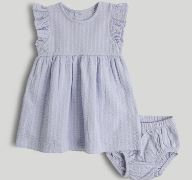 Mothercare Lilac Jersey Dress and Knickers Outfit