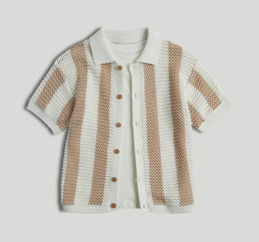 Mothercare Crochet Shirt and T-Shirt Set