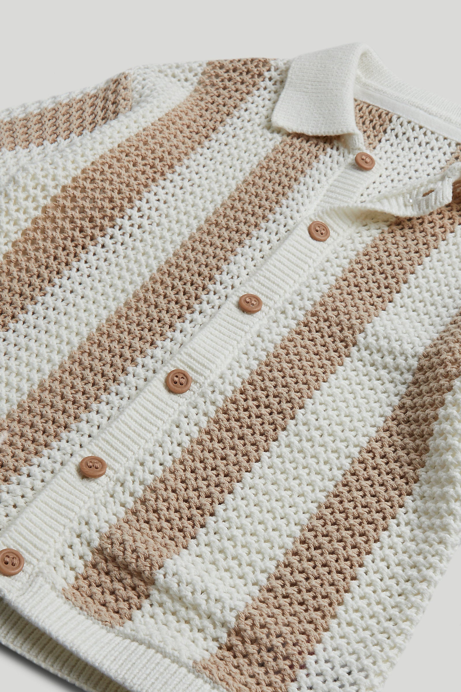 Mothercare Crochet Shirt and T-Shirt Set