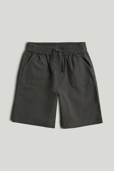 Mothercare Charcoal Linen Blend Shorts