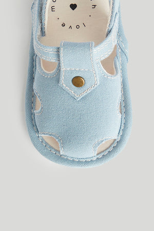 Mothercare Blue Pram Sandals