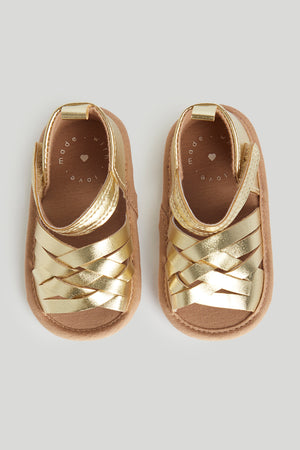Mothercare Glitter Pram Sandals