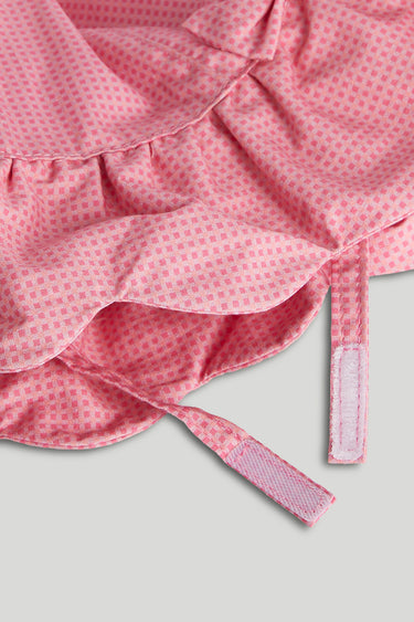 Mothercare Pink Gingham UPF50+ Sun Hat