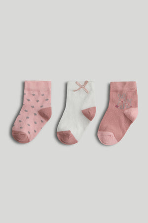 Mothercare 3 Pack Bunny Baby Socks