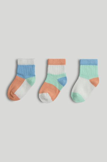 Mothercare 3 Pack Pastel Baby Socks