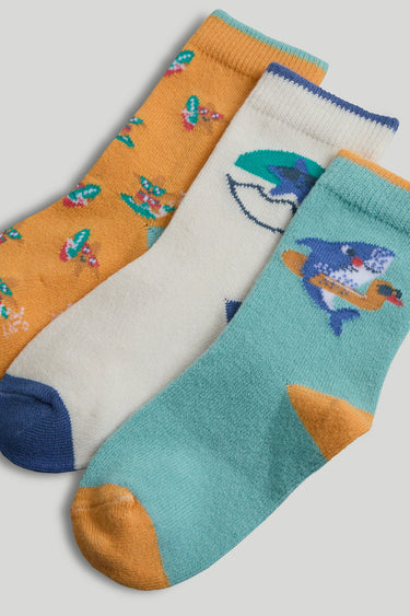 Mothercare 3 Pack Ocean Socks