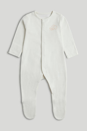 Mothercare 3 Pack Animal Sleepsuits