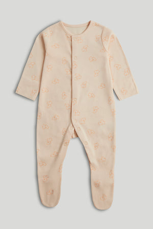 Mothercare 3 Pack Animal Sleepsuits