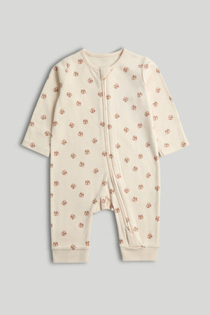 Mothercare 3 Pack My First Zip-Up Sleepsuits