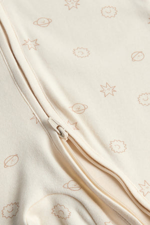 Mothercare 2 Pack Footless Zip-Up Sleepsuits