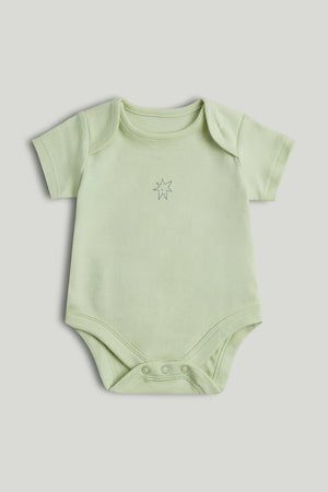 Mothercare 5 Pack Space Short-Sleeved Bodysuits