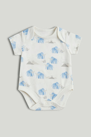 Mothercare 5 Pack My First Short-Sleeved Bodysuits