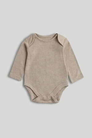 Mothercare 5 Pack Teddy Long-Sleeved Bodysuits