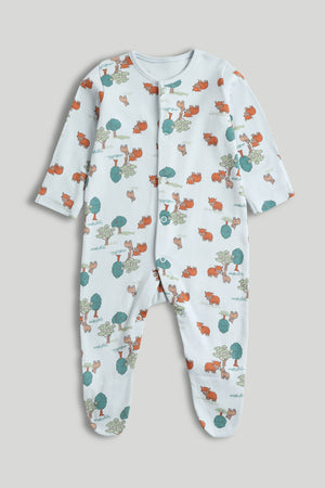 Mothercare 3 Pack Highland Cow Sleepsuits