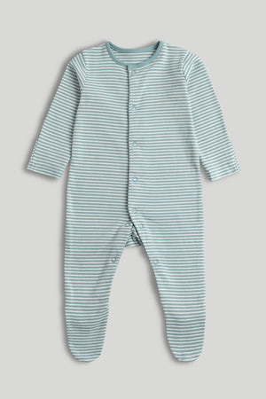 Mothercare 3 Pack Highland Cow Sleepsuits