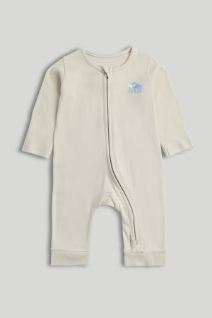 Mothercare 3 Pack My First Zip-Up Sleepsuits