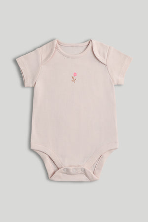 Mothercare 5 Pack My First Short-Sleeved Bodysuits