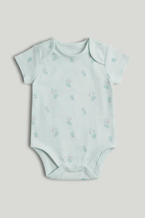 Mothercare 5 Pack Pears Short-Sleeved Bodysuits