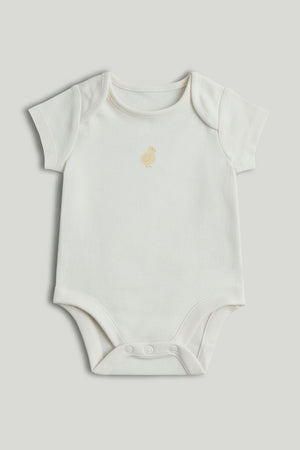 Mothercare 5 Pack Pears Short-Sleeved Bodysuits