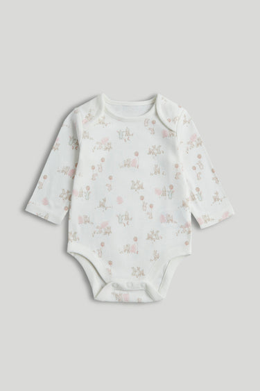 Mothercare 5 Pack My First Long-Sleeved Bodysuits